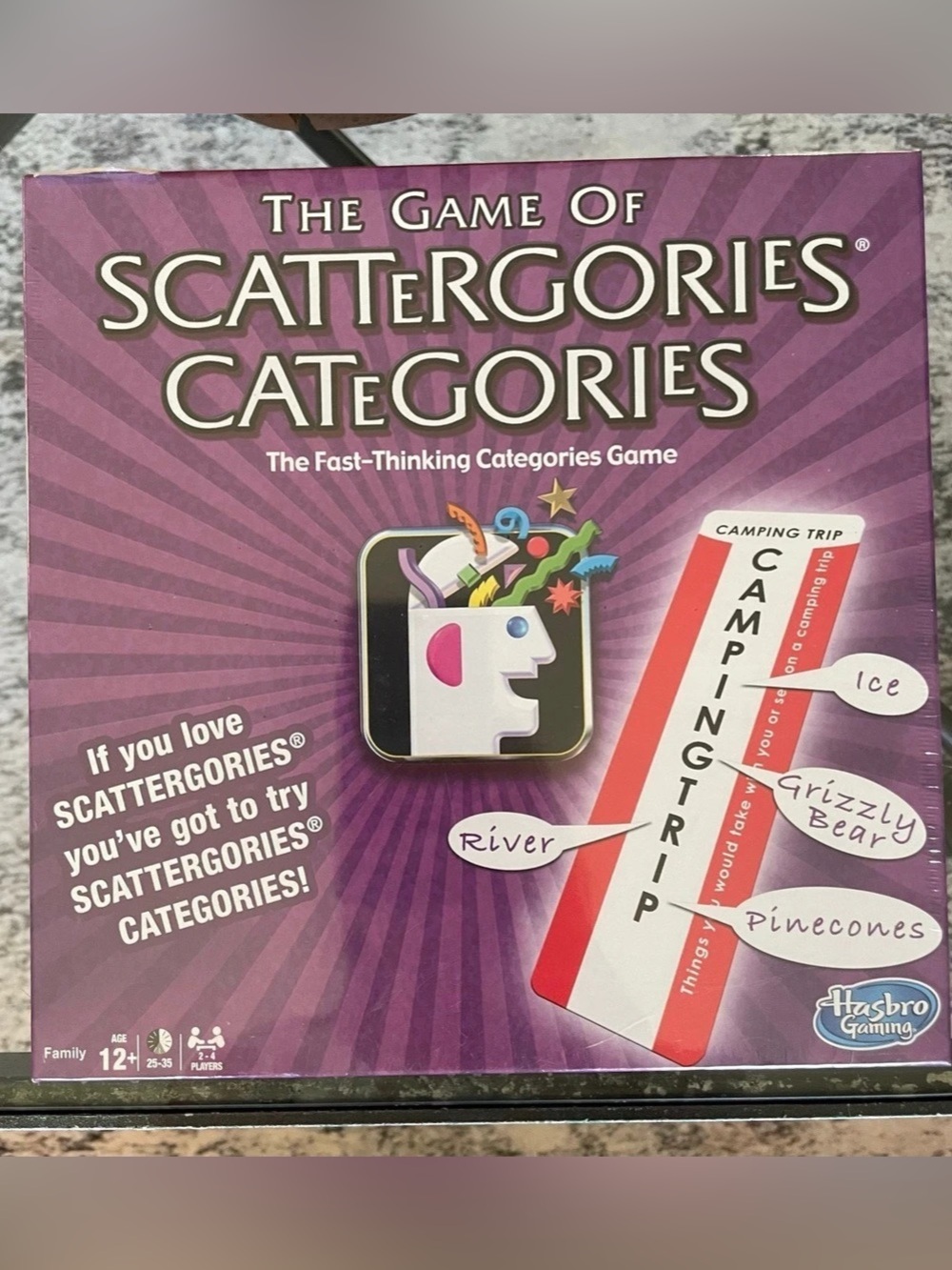 The Game of Scattergories Categories